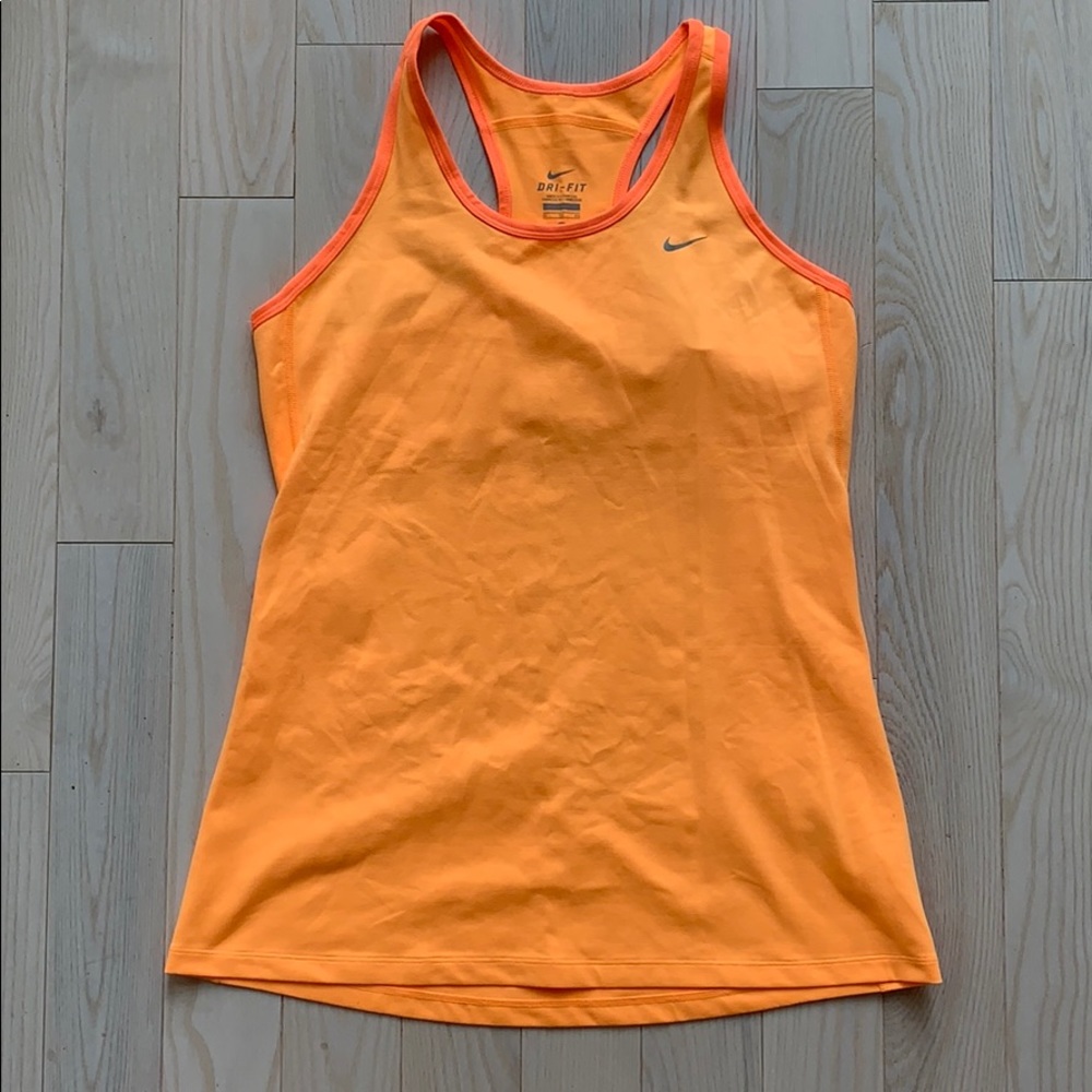 Nike Bright Orange athletic shirt